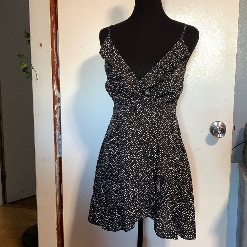 SHEIN misses polka dot halter top mini dress size M